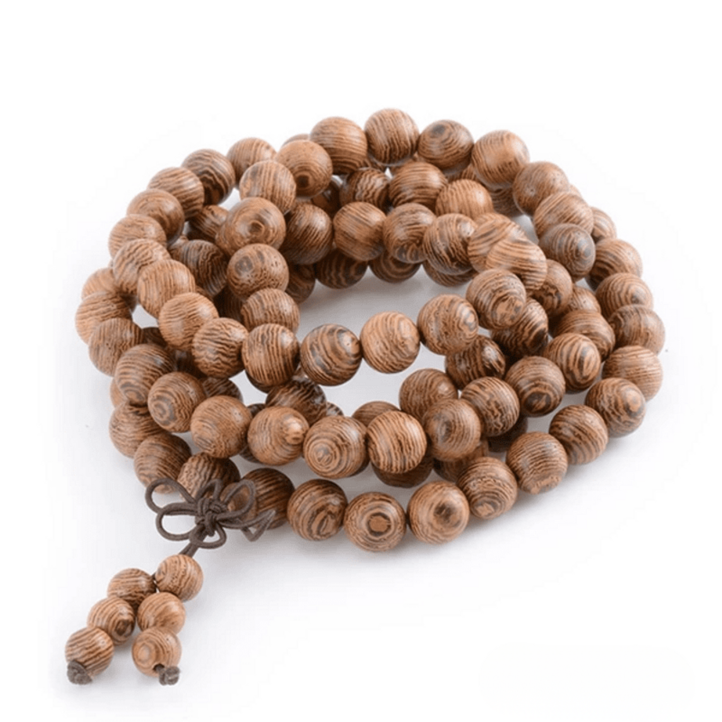 Bracelet Mala Bouddhiste Tibétain en Bois