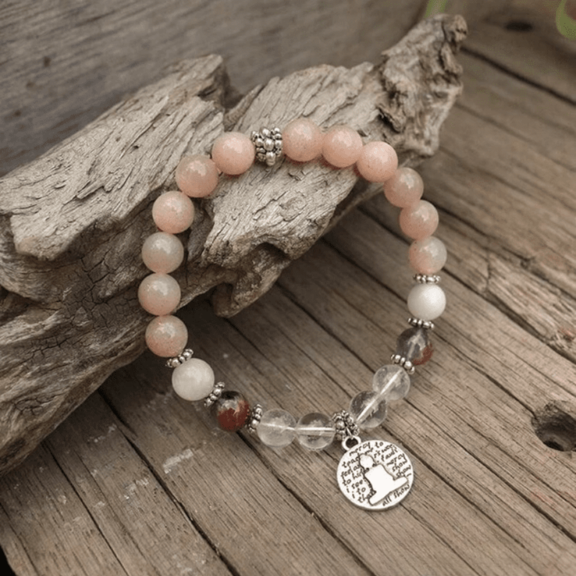 Bracelet Mala Tibétain "Vitalité et Confiance"