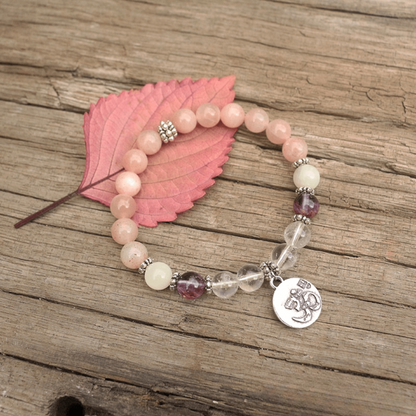 Bracelet Mala Tibétain "Vitalité et Confiance"