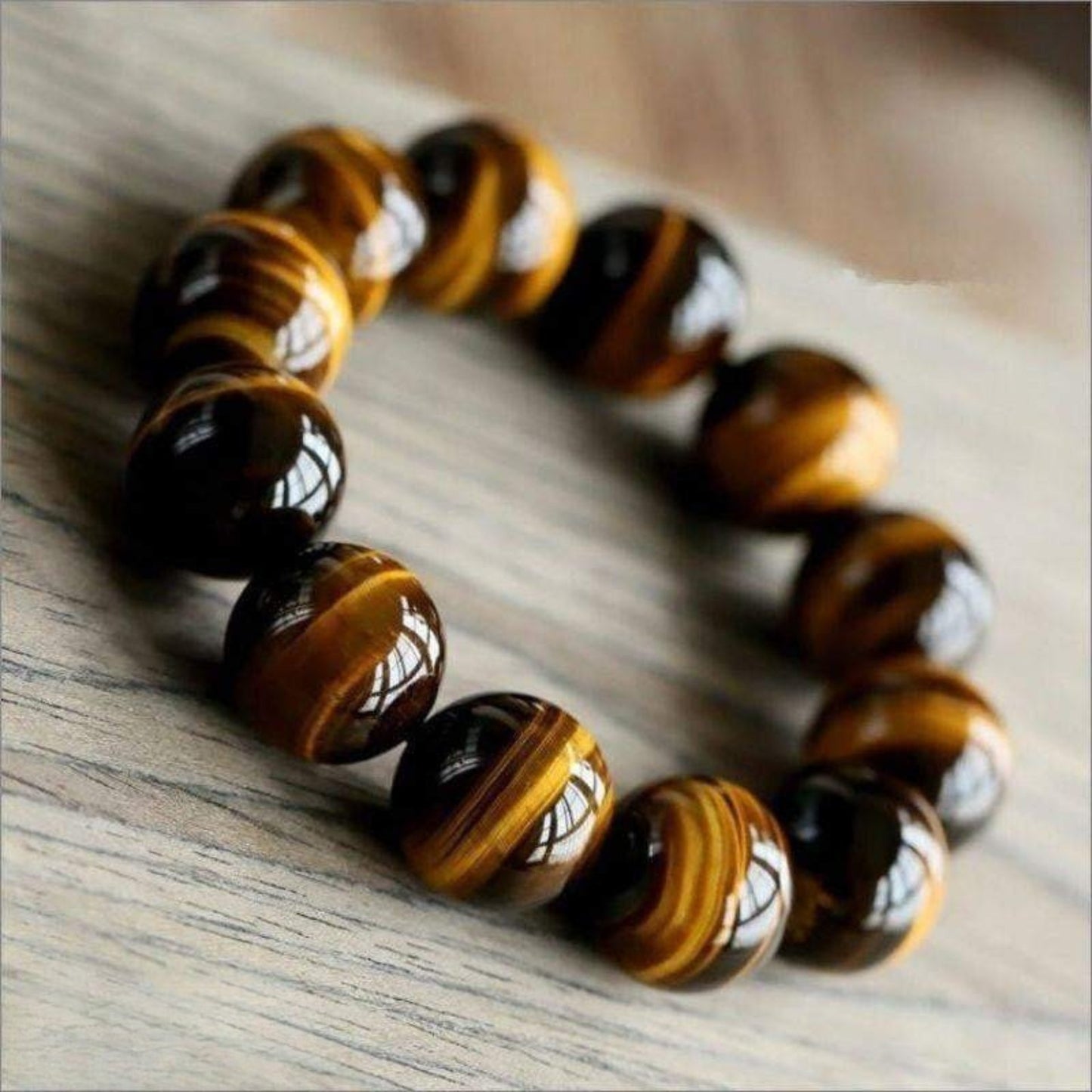 Tiger Eye Bracelet 16mm