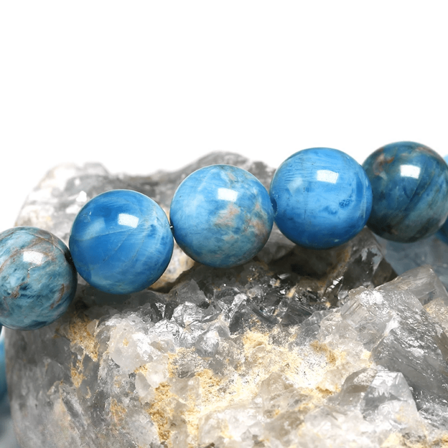 Blue Apatite Bracelet – AAA+ Quality