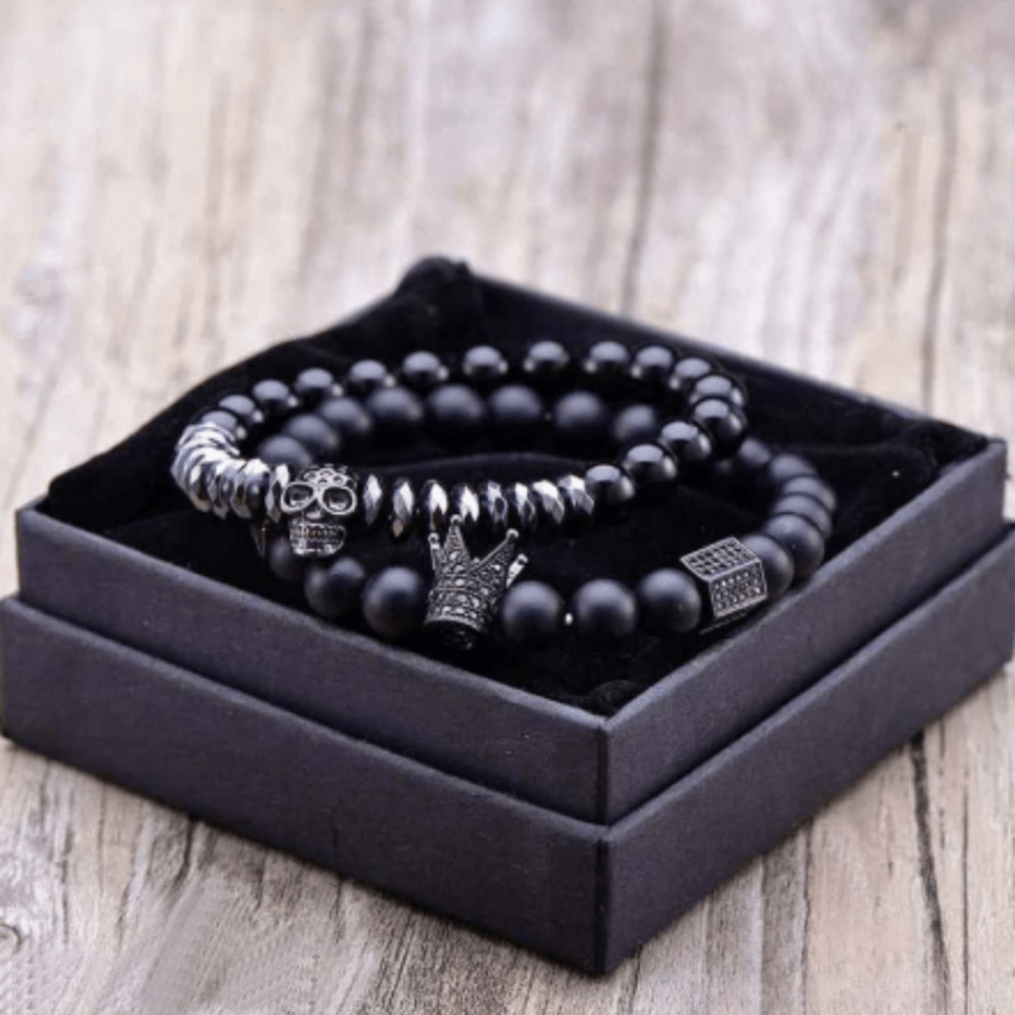 Skull Bead Bracelet