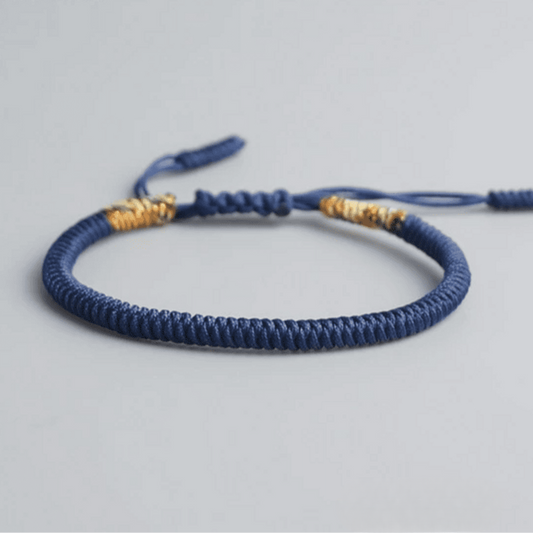 Tibetan blue bracelet