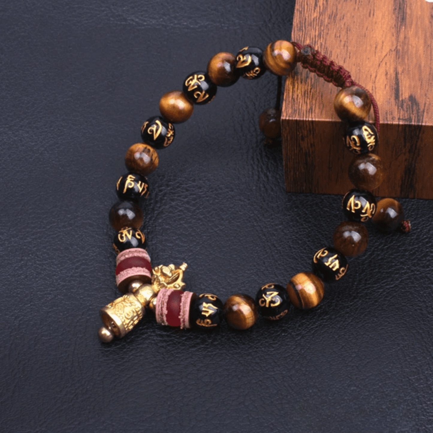 Tibetan golden tiger eye bracelet