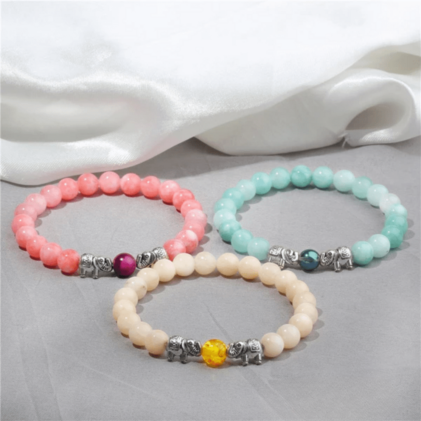 Tibetan elephant jade bracelet