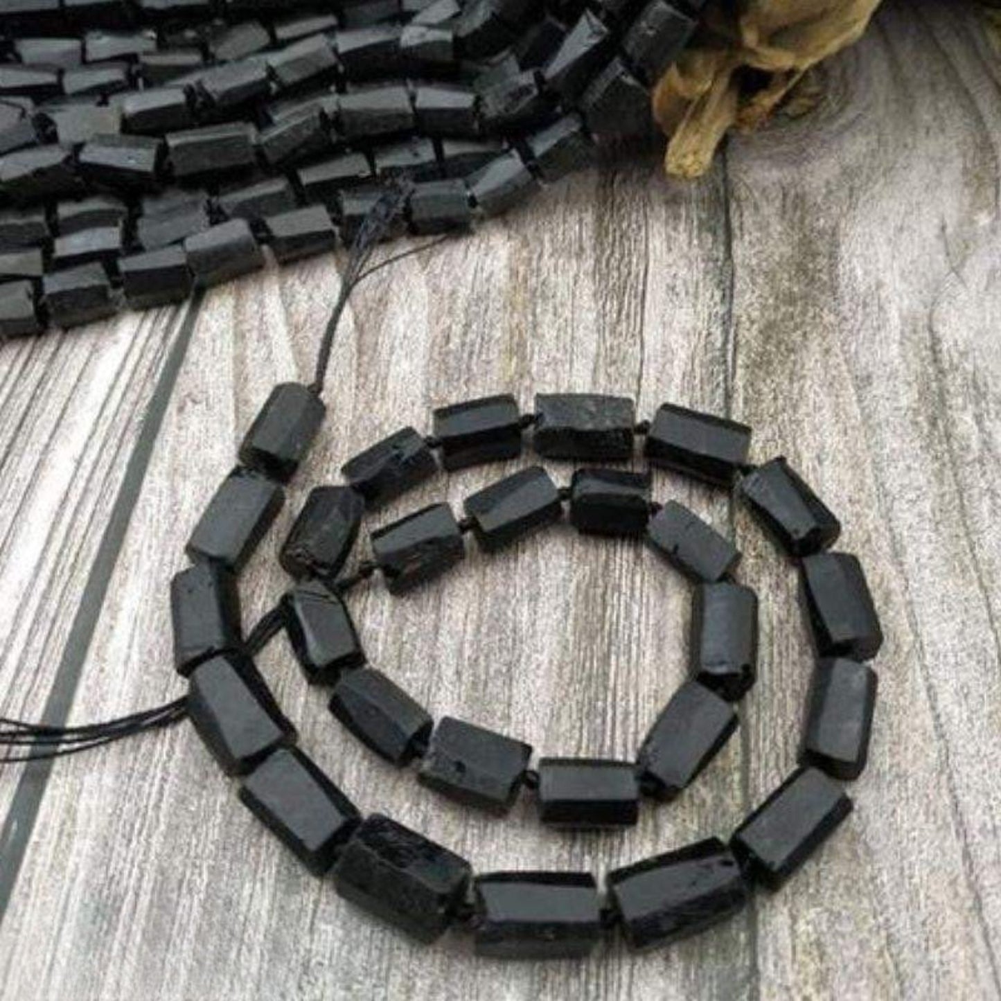 Raw Black Tourmaline Bracelet