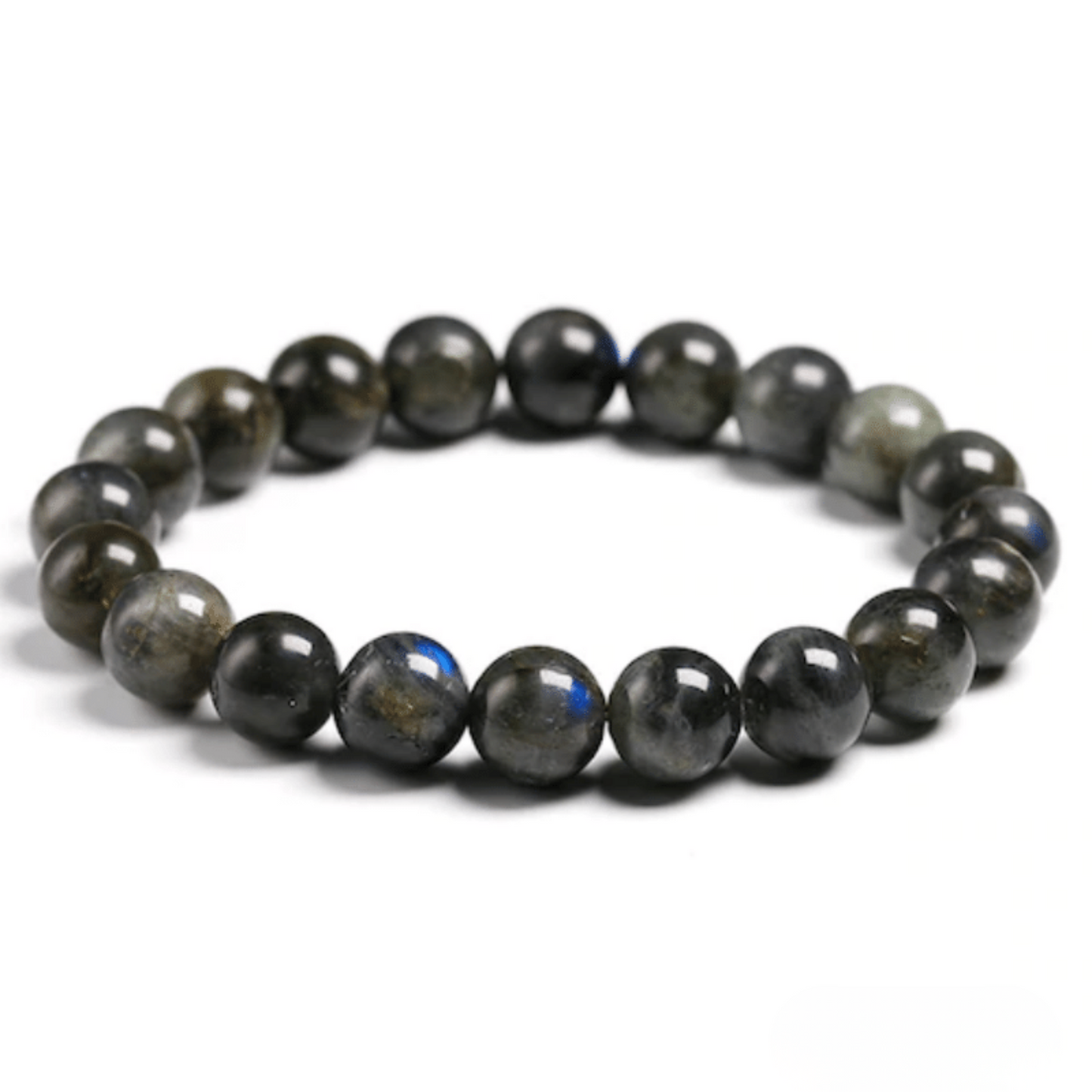 Dark labradorite bracelet AAA+ quality