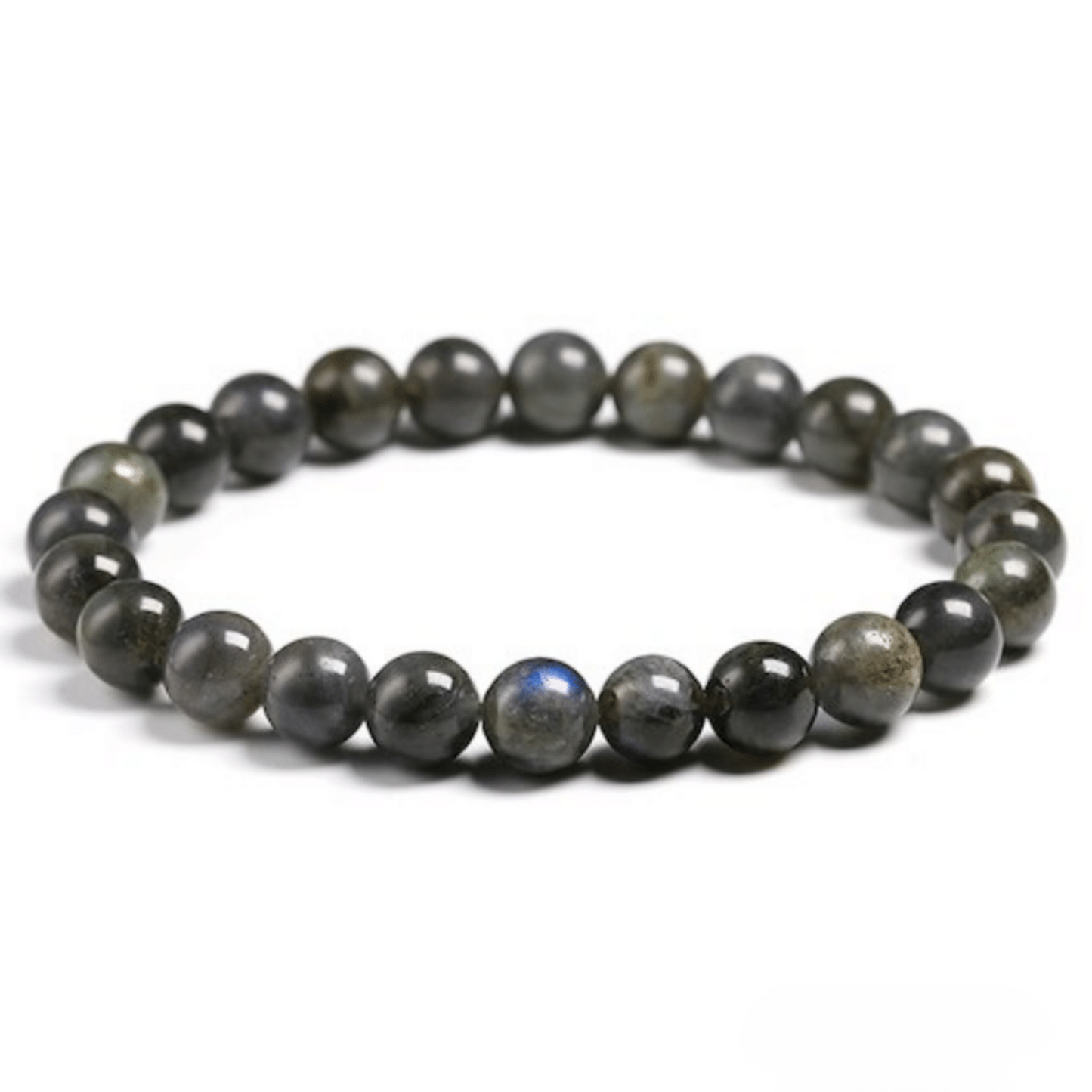 Dark labradorite bracelet AAA+ quality