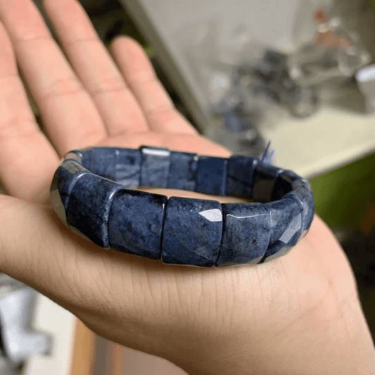 Dumortierite Cuff Bracelet
