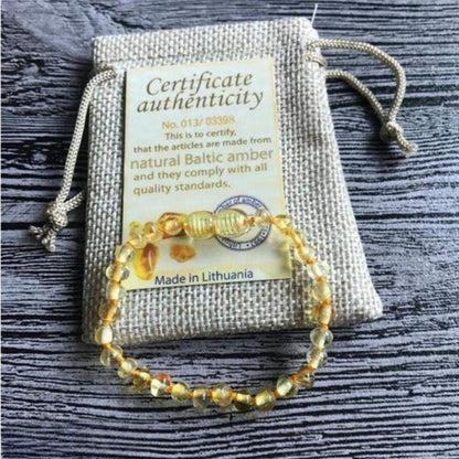 Genuine Baltic Amber Bracelet