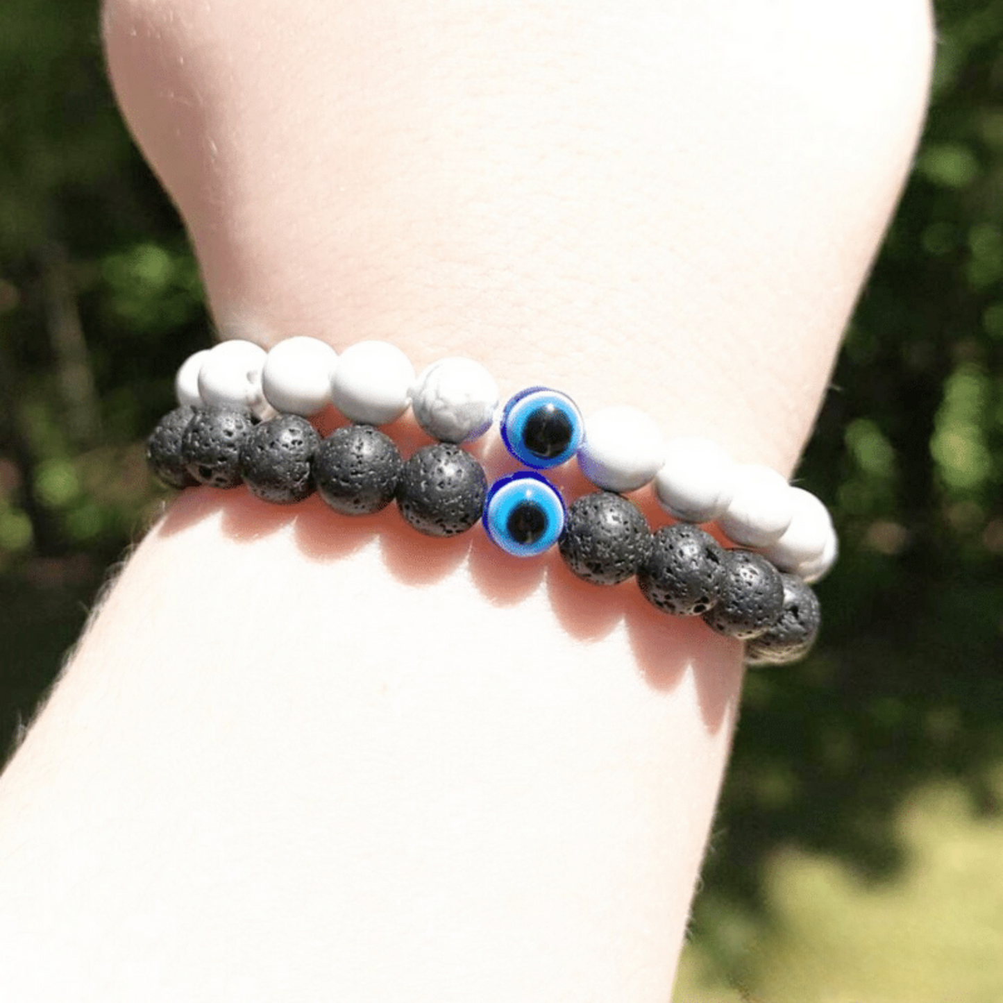 Greek Blue Eye Distance Bracelets