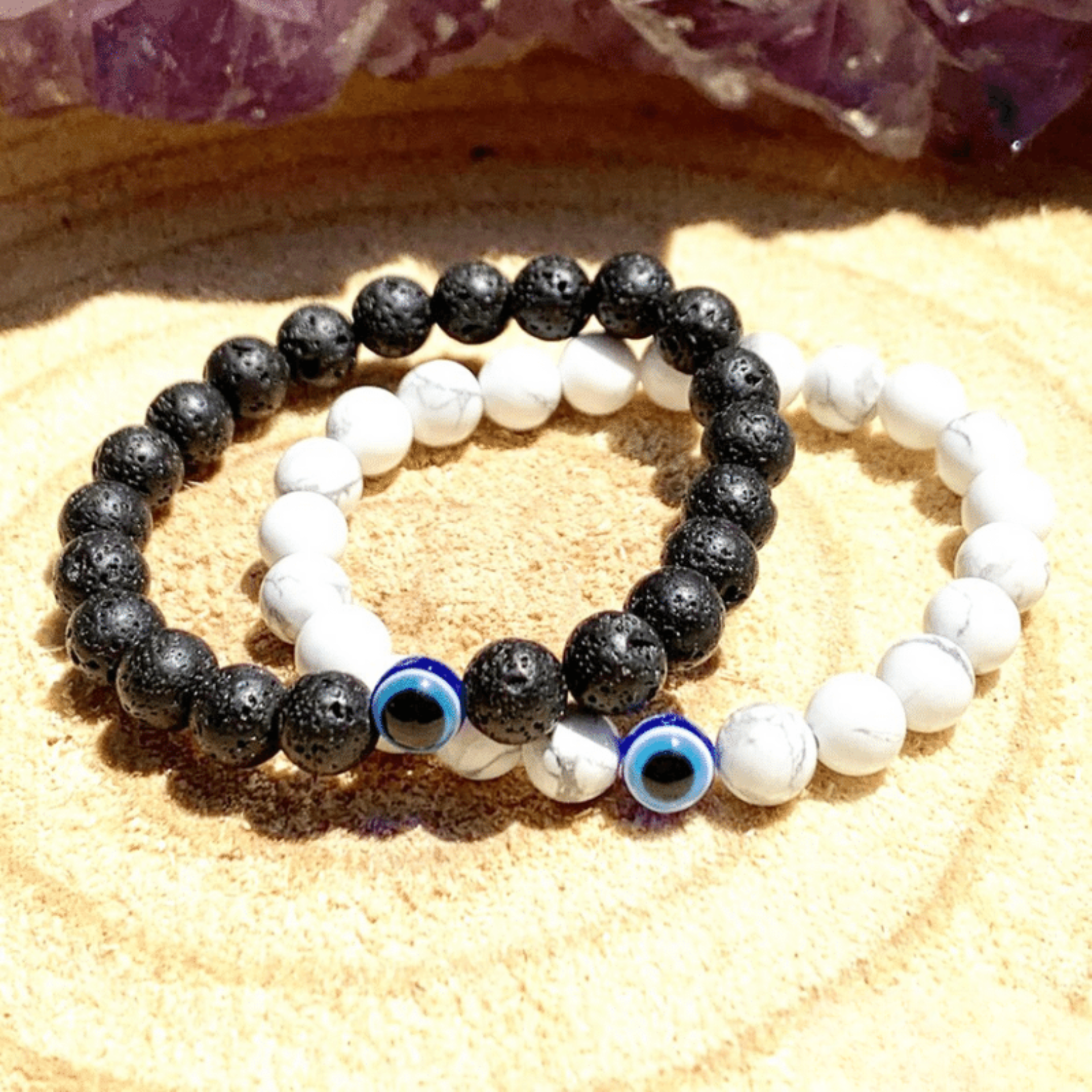Greek Blue Eye Distance Bracelets