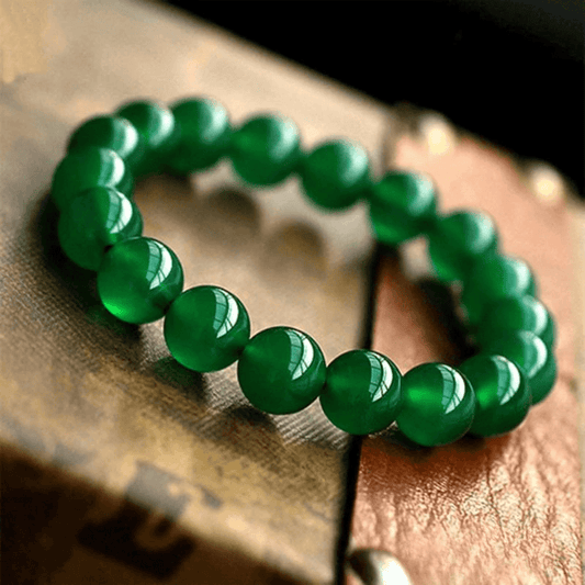 Green Chalcedony Bracelet
