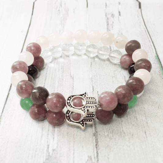 Hand of Fatima bracelets set