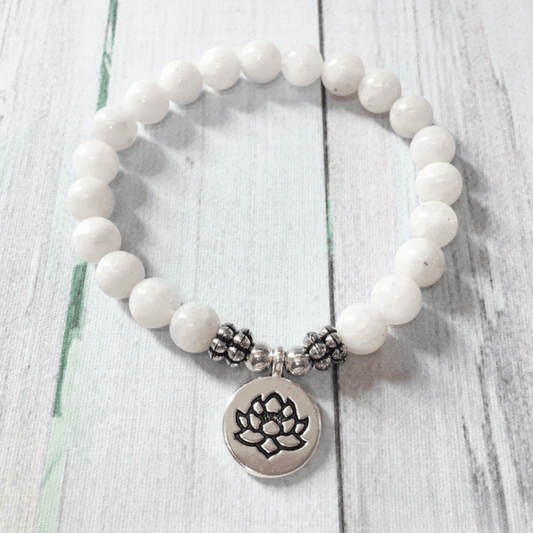 Moonstone Mala Bracelet