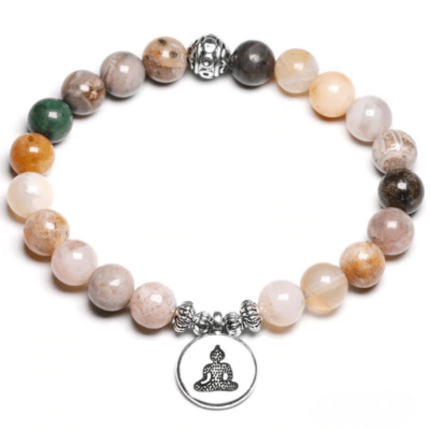 OM bracelet in black onyx