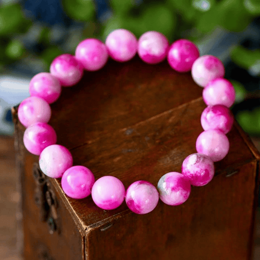 Pink Chalcedony Bracelet