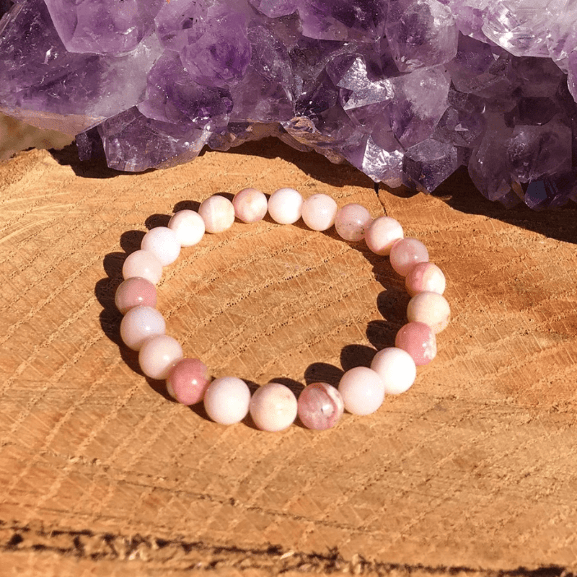 Pink Opal Bracelet