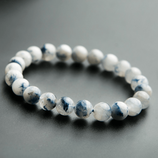 Quartz Dumortierite Bracelet
