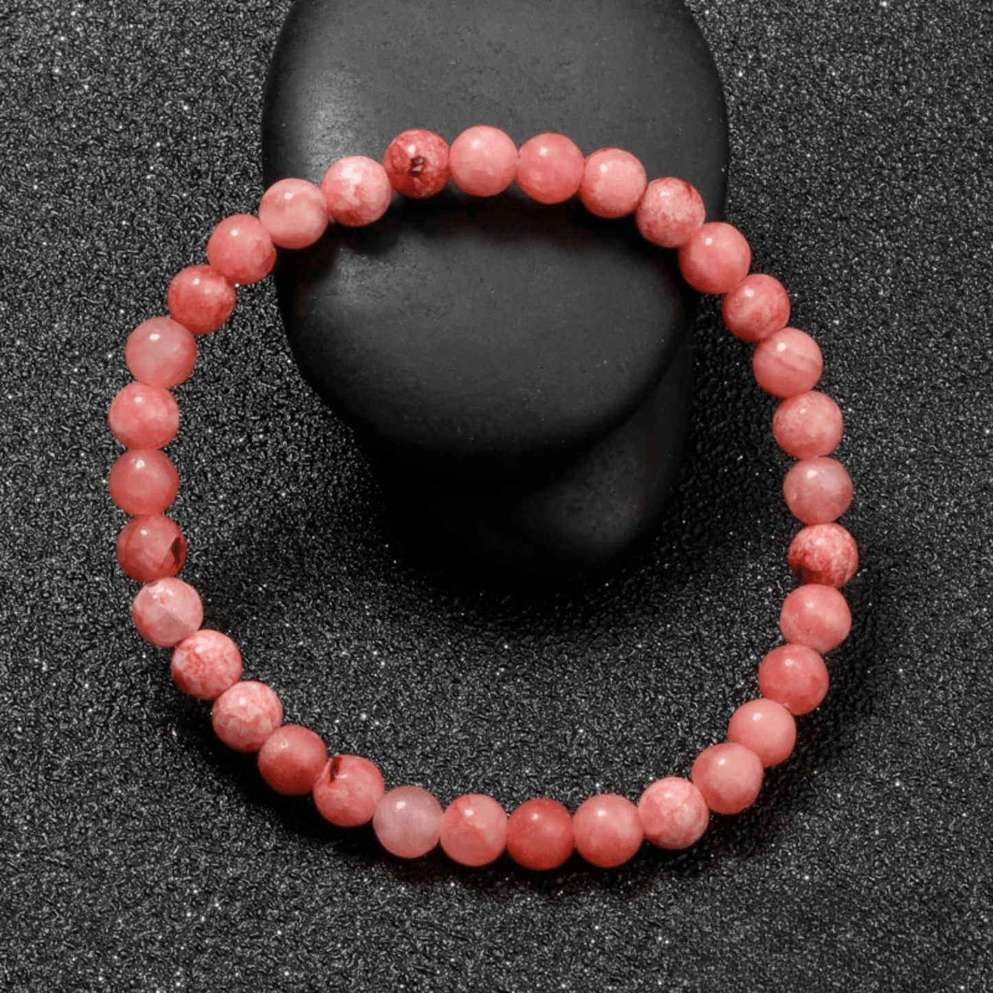 Rhodochrosite bracelet
