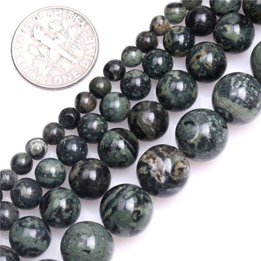 Round kambaba jasper beads
