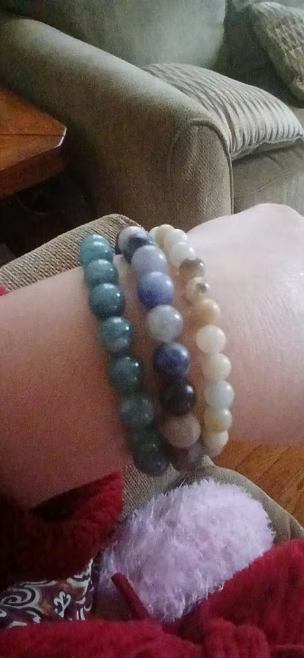 Red Jasper grounding bracelet