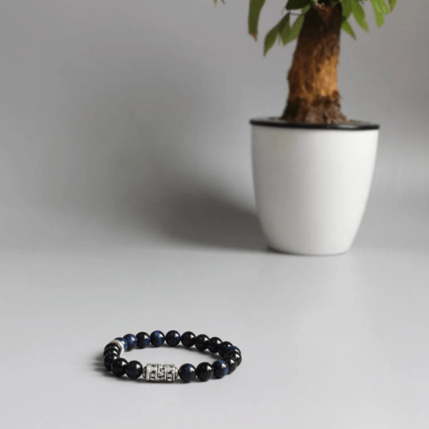 Tibetan Bracelet in Hawk’s Eye