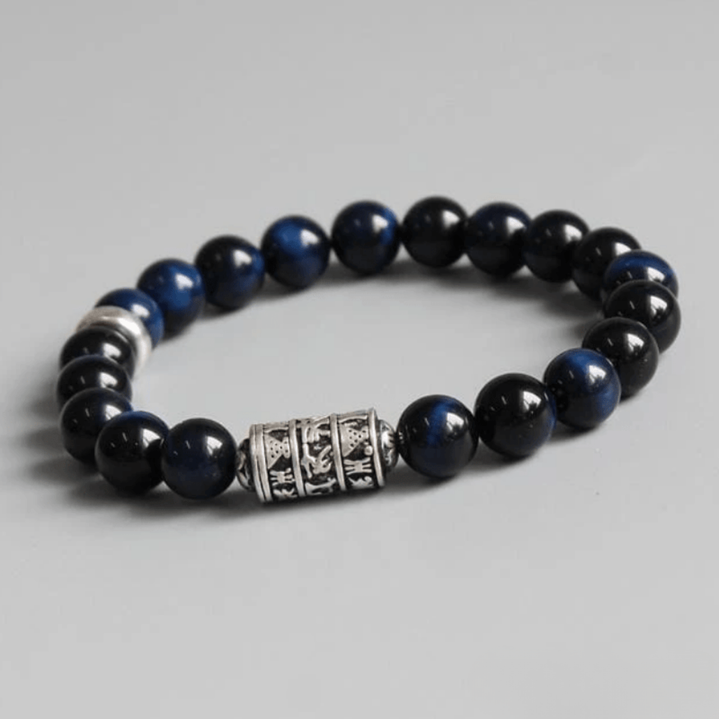 Tibetan Bracelet in Hawk’s Eye