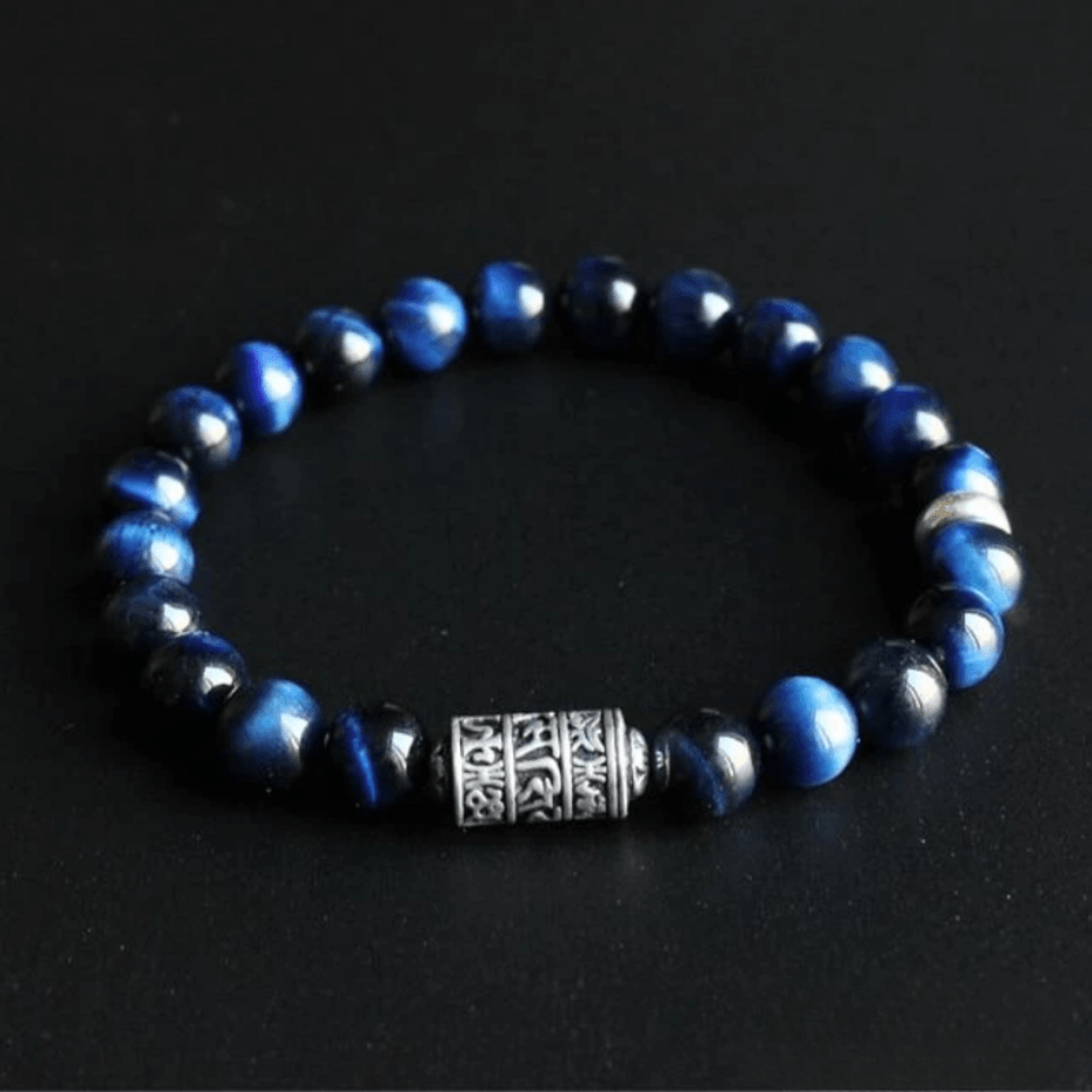 Tibetan Bracelet in Hawk’s Eye