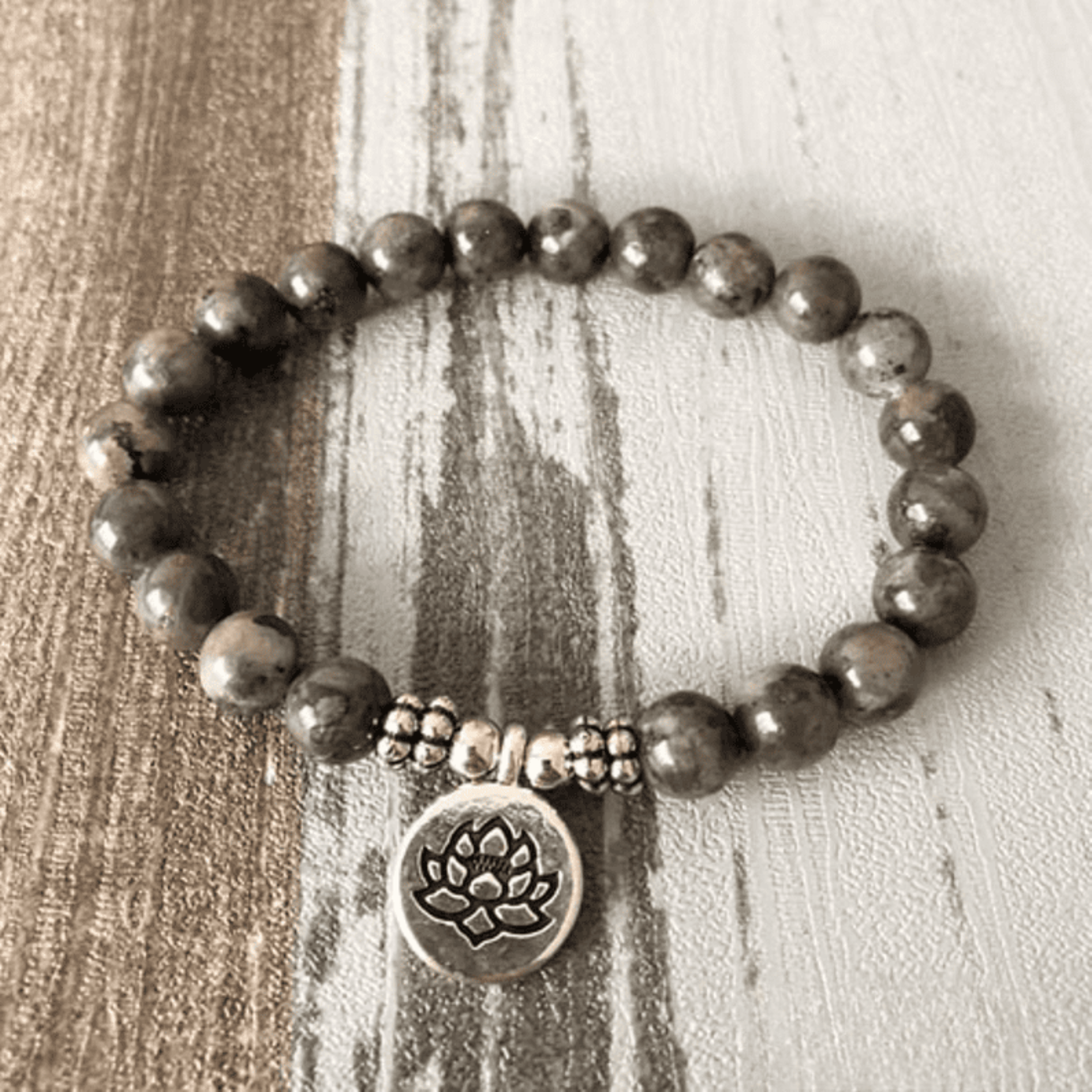 Tibetan Bracelet in Labradorite