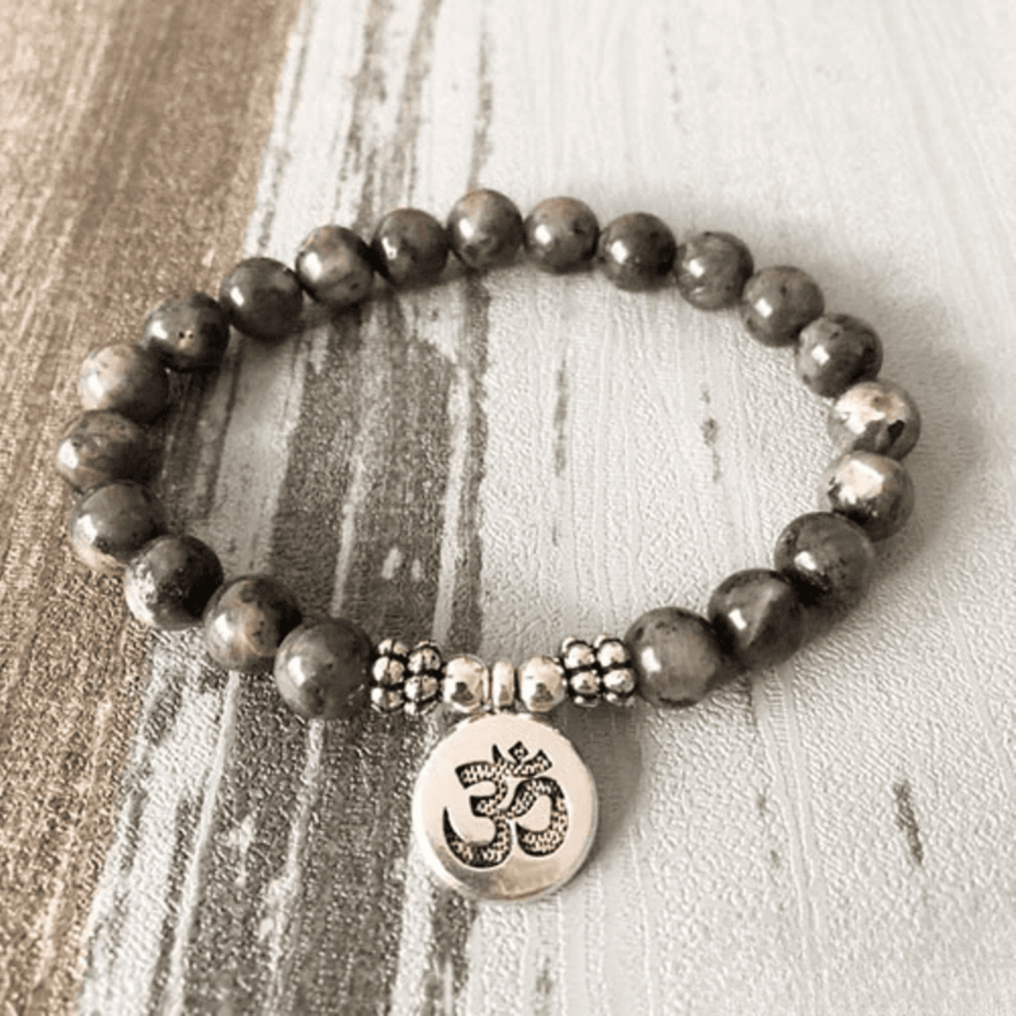 Tibetan Bracelet in Labradorite