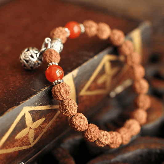Tibetan Bracelet in Rudraksha