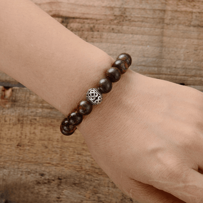 Tibetan Bronzite Bracelet
