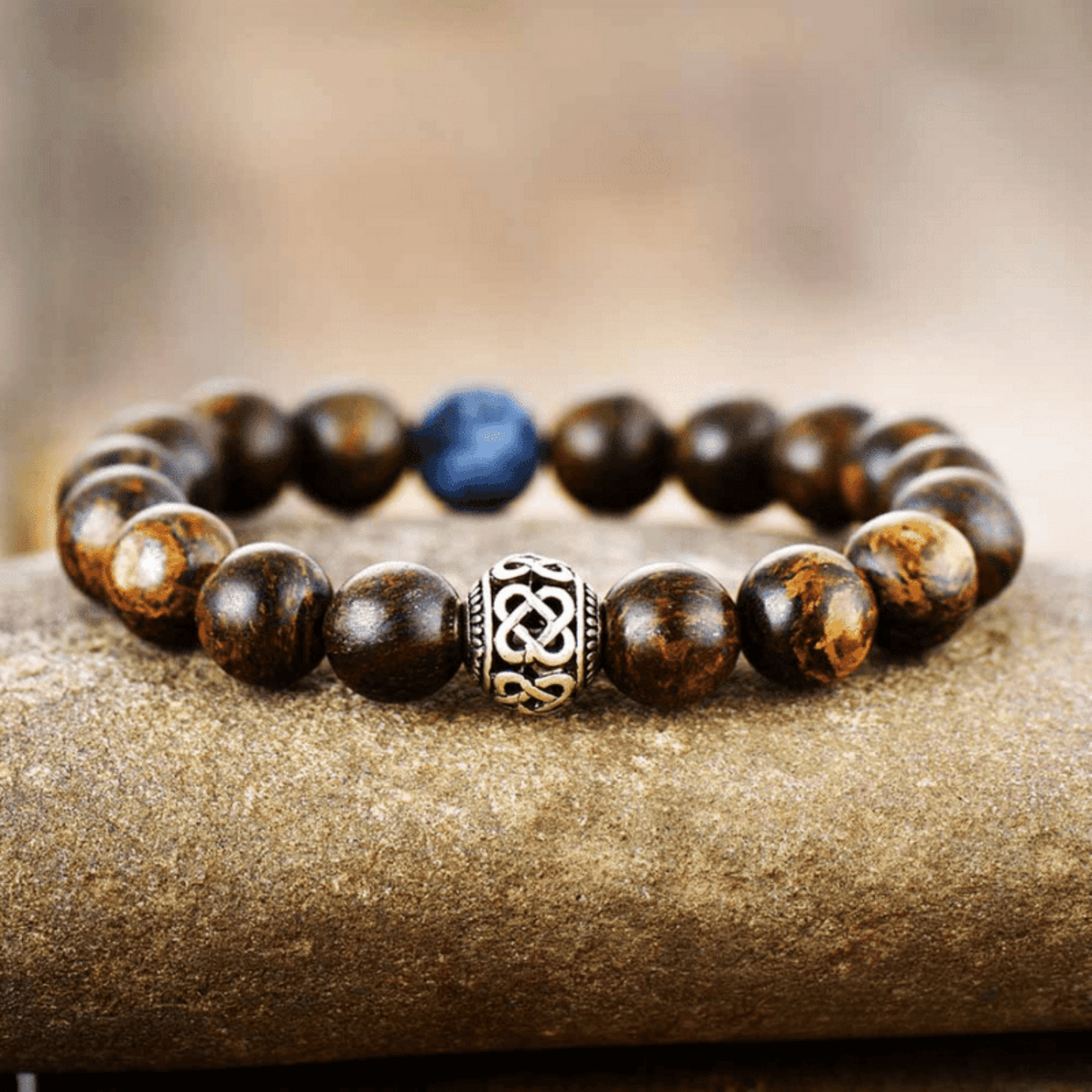 Tibetan Bronzite Bracelet