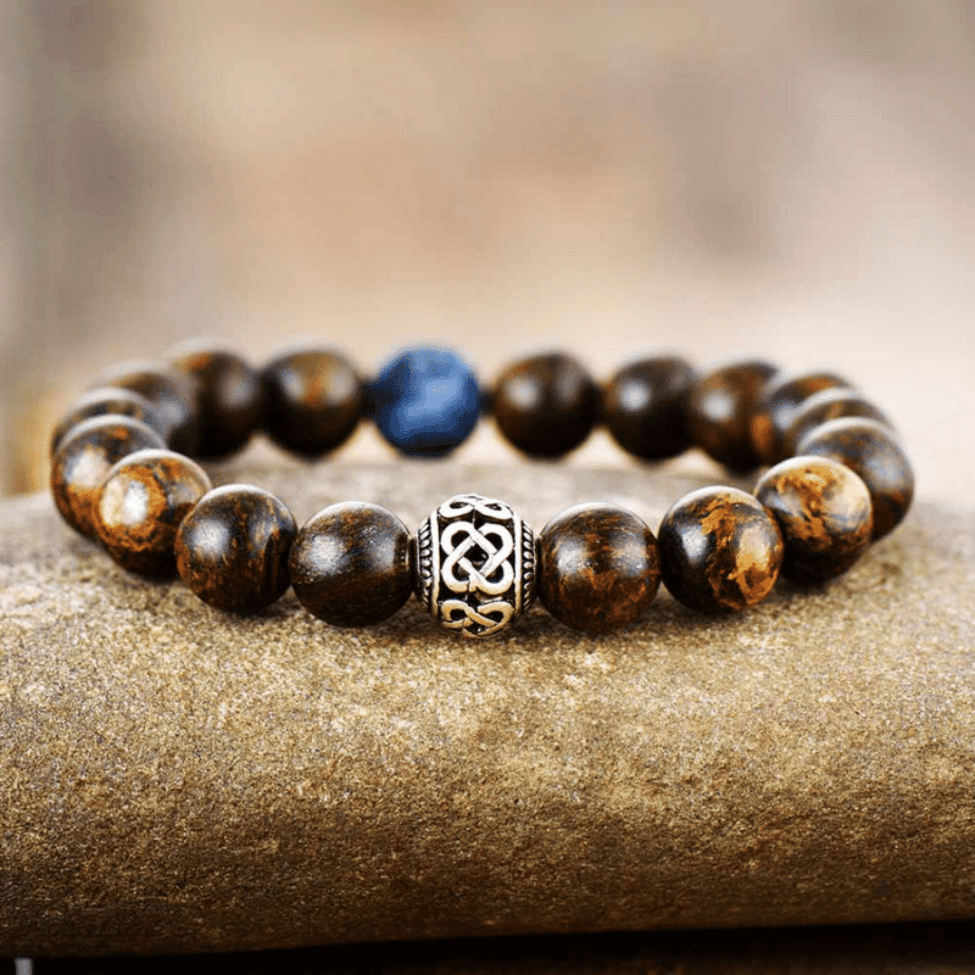 Tibetan Bronzite Bracelet
