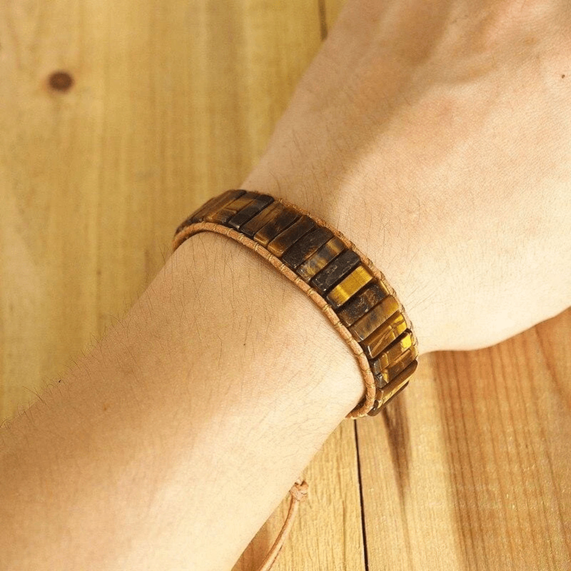 Tiger Eye Wrap Bracelet