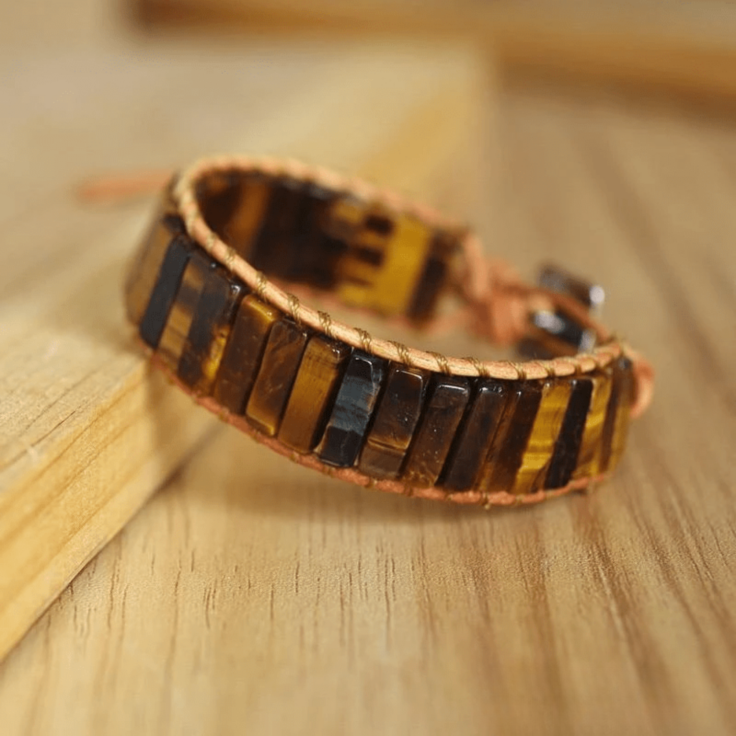 Tiger Eye Wrap Bracelet