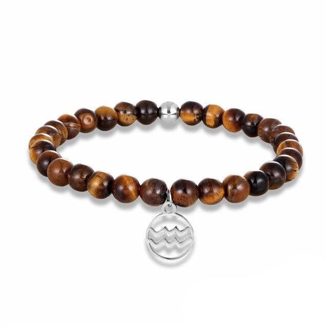 Tiger Eye Zodiac Bracelet