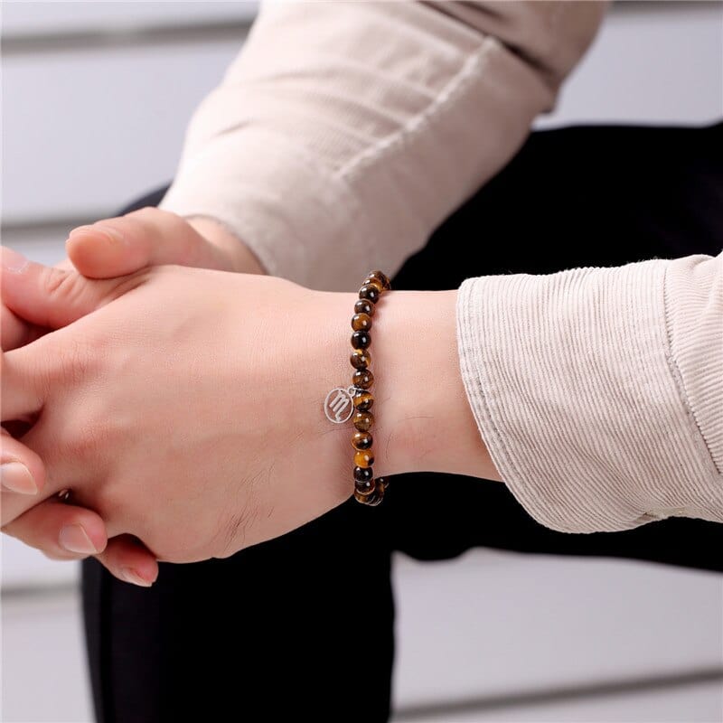 Tiger Eye Zodiac Bracelet
