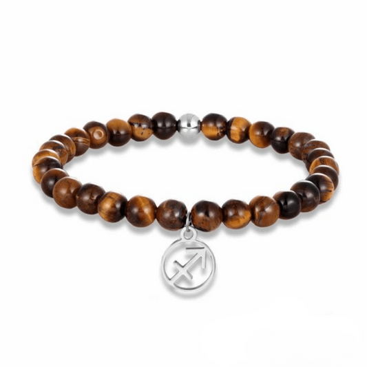 Tiger Eye Zodiac Bracelet