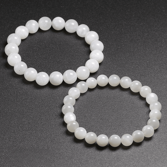 White Moonstone Bracelet