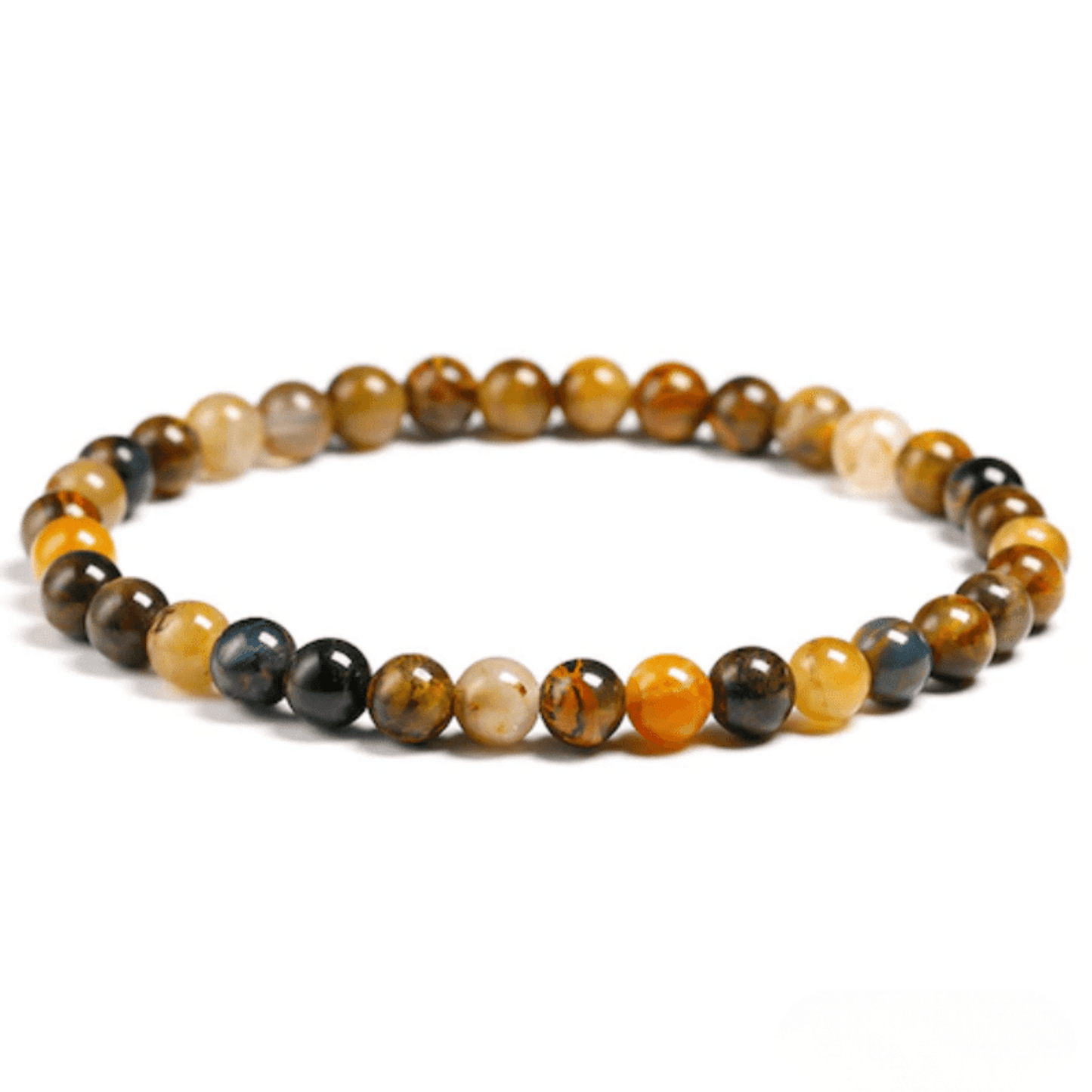 Yellow pietersite bracelet